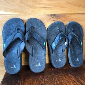 SANUK MENS BEER COZY FLIP FLOPS